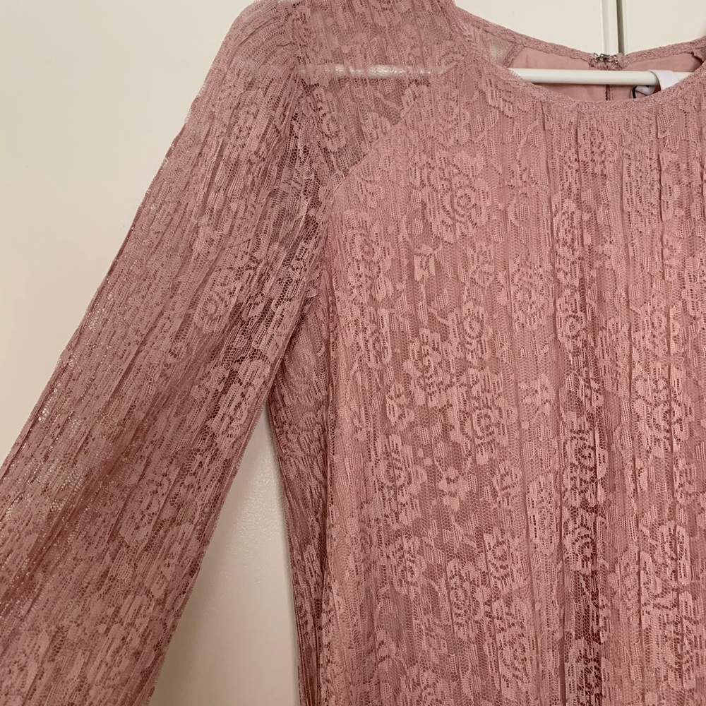 BCBG rose dress